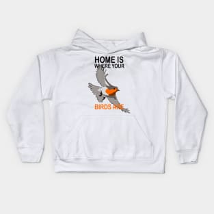 Bird Watching Birds Birding Kids Hoodie